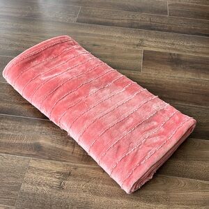 Pink Throw Blanket